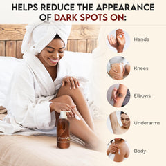 OMIC Lighten-Up with Jamaican castor oil and shea butter ingredients image