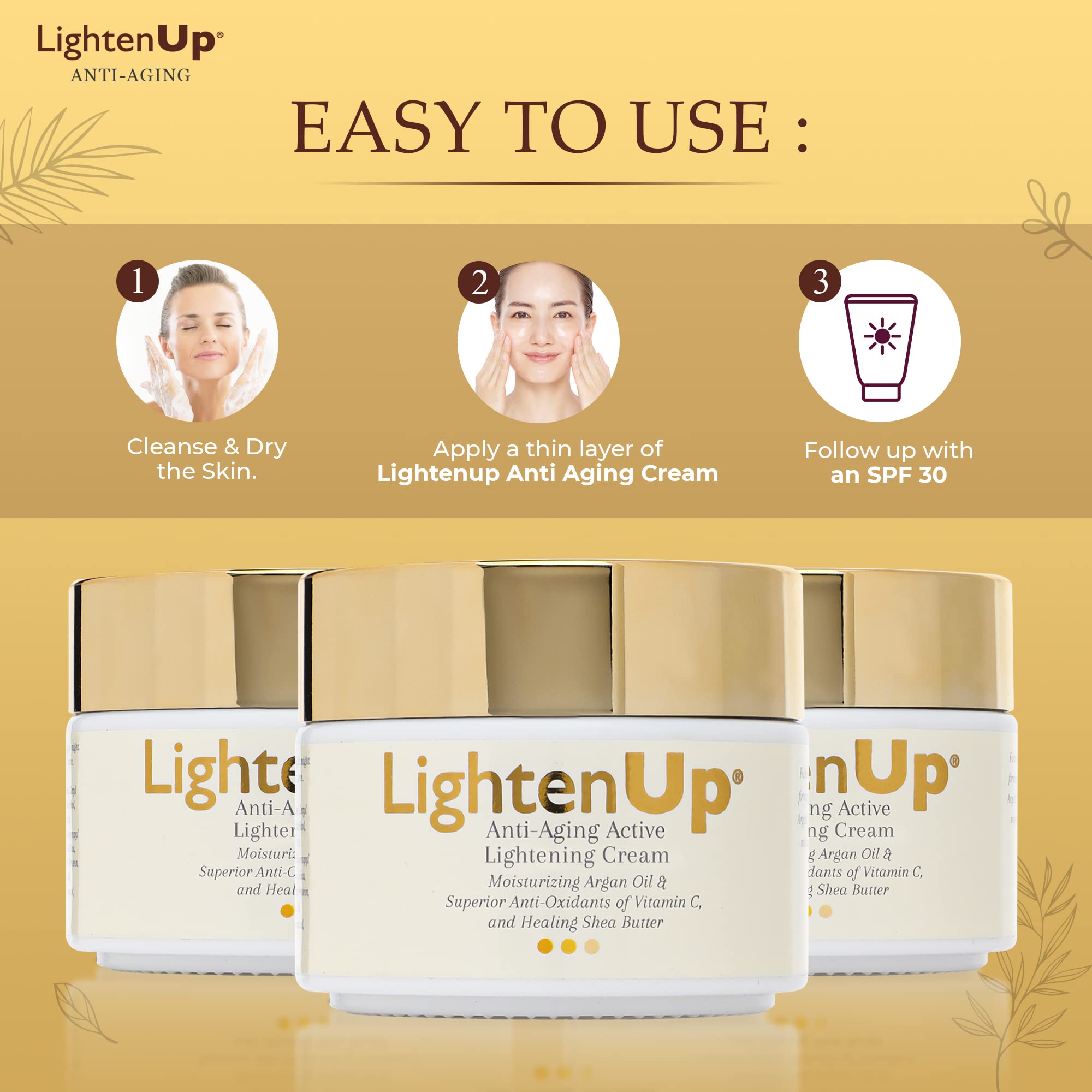 OMIC Lighten-Up on bathroom shelf in a morning routine setting conveying convenience