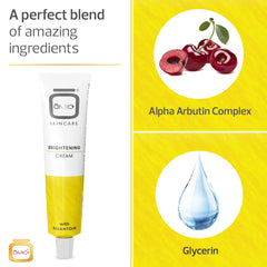 OMIC texture close-up reveals lightweight cream for quick absorption