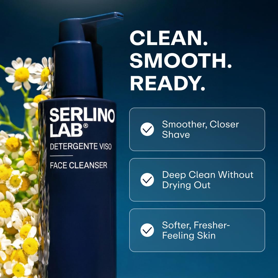 Omnis Uomo with aloe vera leaf close-up showing soothing natural ingredient benefit