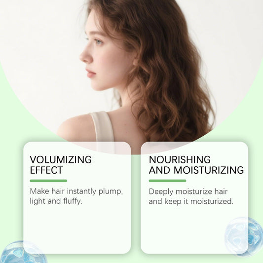 OMULIKJ bottle close-up label highlighting hydrolyzed keratin and ingredients