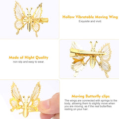 ONCHSH hair clip in ponytail showing movement and decorative sparkle