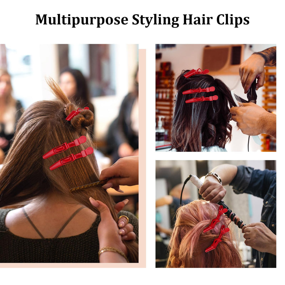 Ondder clips arranged in a salon setup for fast sectioning and workflow
