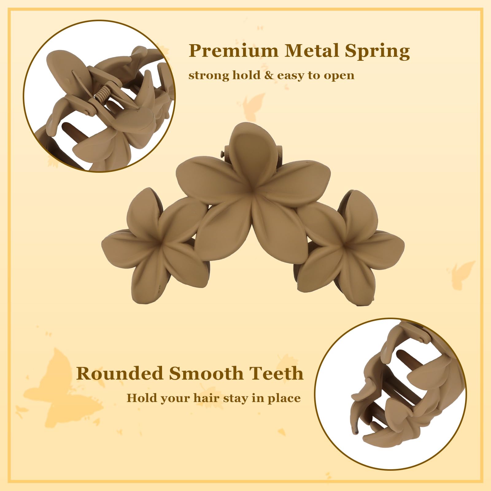 Ondder close-up of nine teeth per side highlighting firm grip and durability