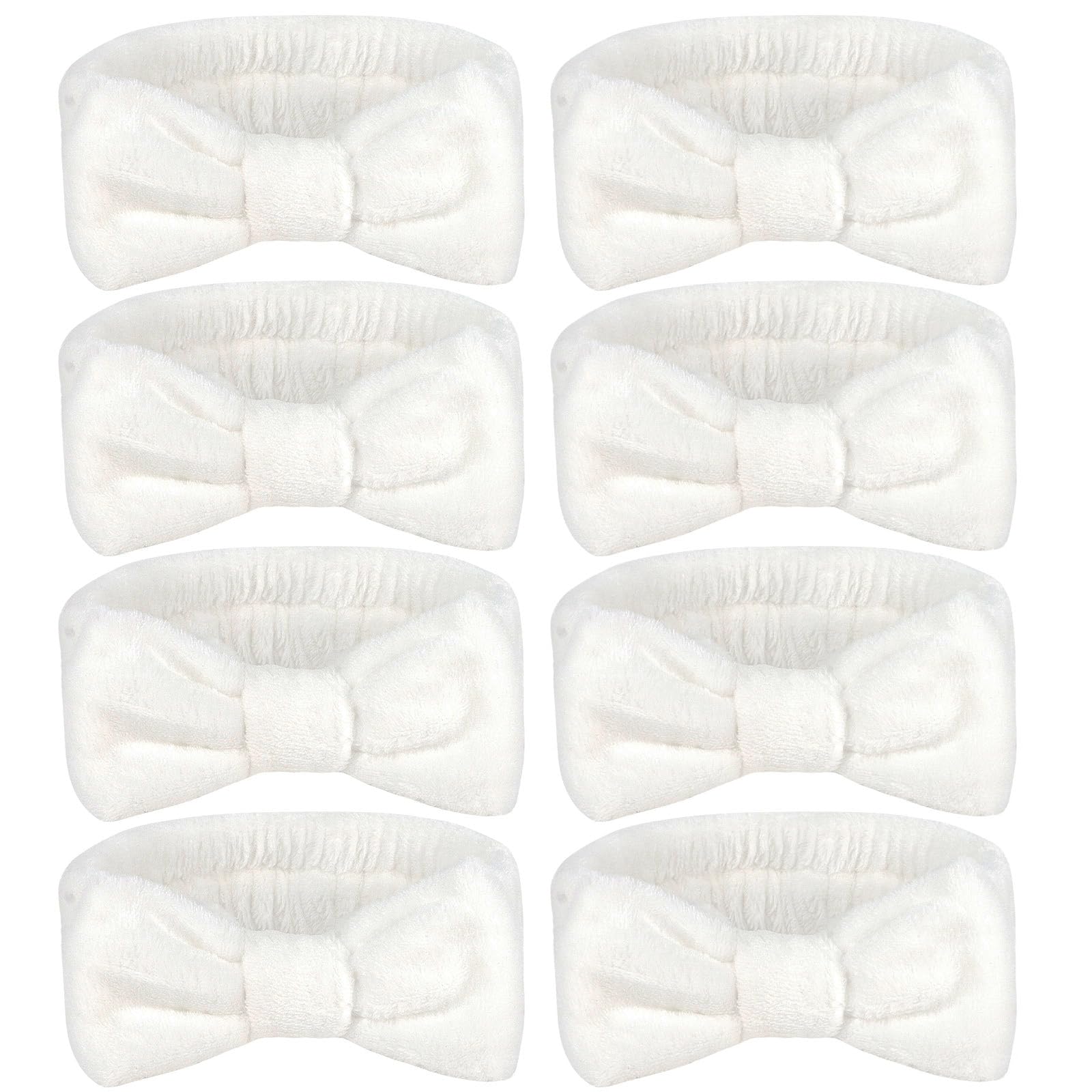 Ondder front pack showing eight white headbands for neat storage and convenience