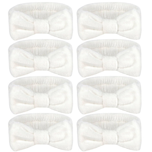 Ondder front pack showing eight white headbands for neat storage and convenience