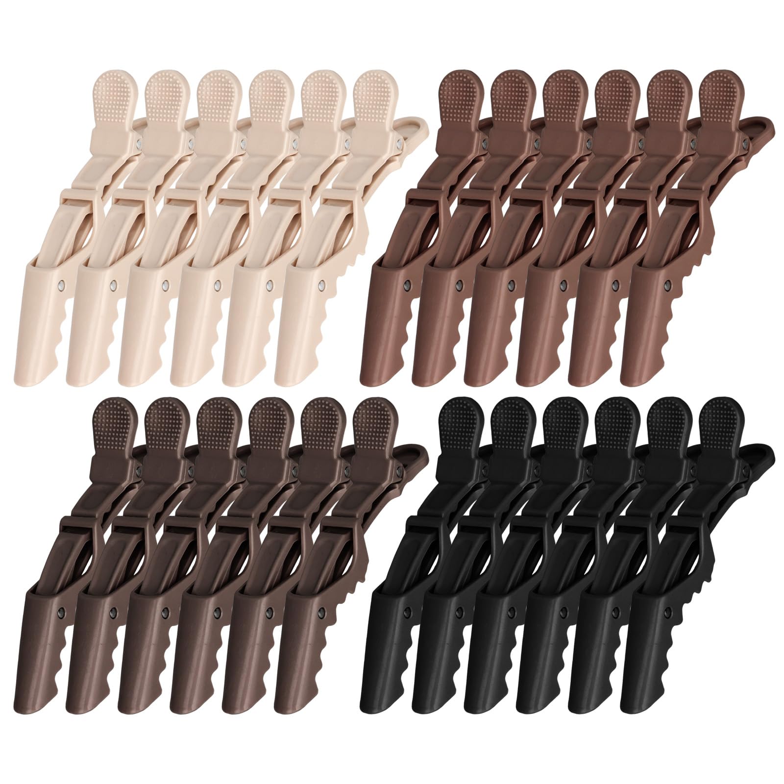 Ondder front pack showing 24 clips, durable professional sectioning