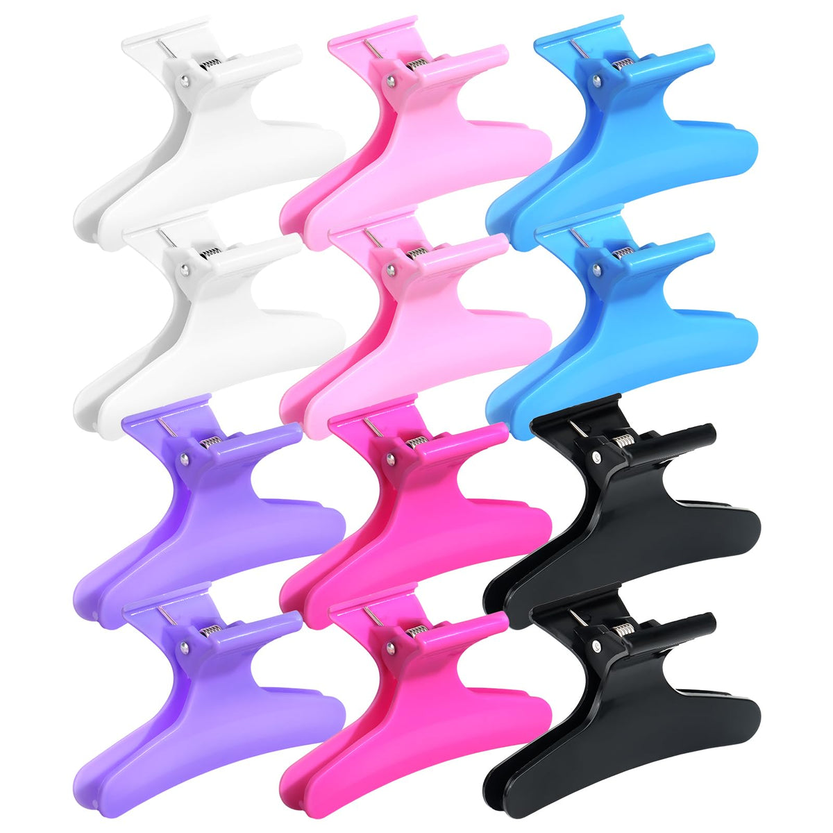 Ondder front packaging showing 12 hair claw clips and professional features
