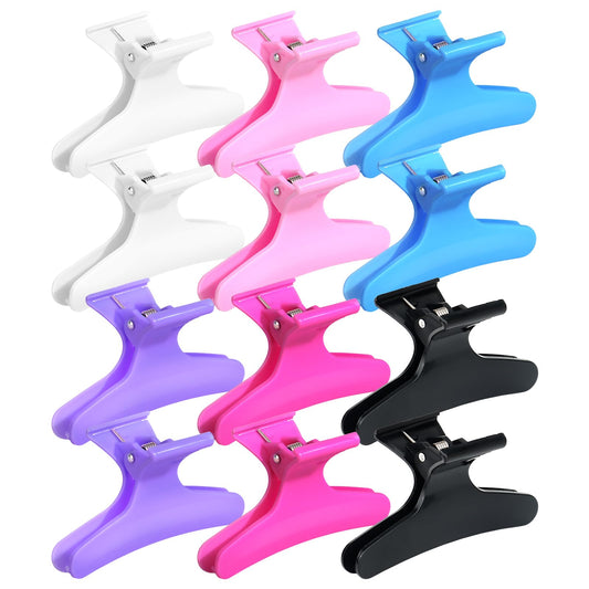 Ondder front packaging showing 12 hair claw clips and professional features