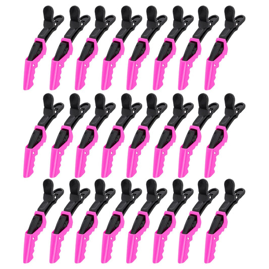 Ondder front packaging showing 24 large alligator clips, reliable salon supply benefit