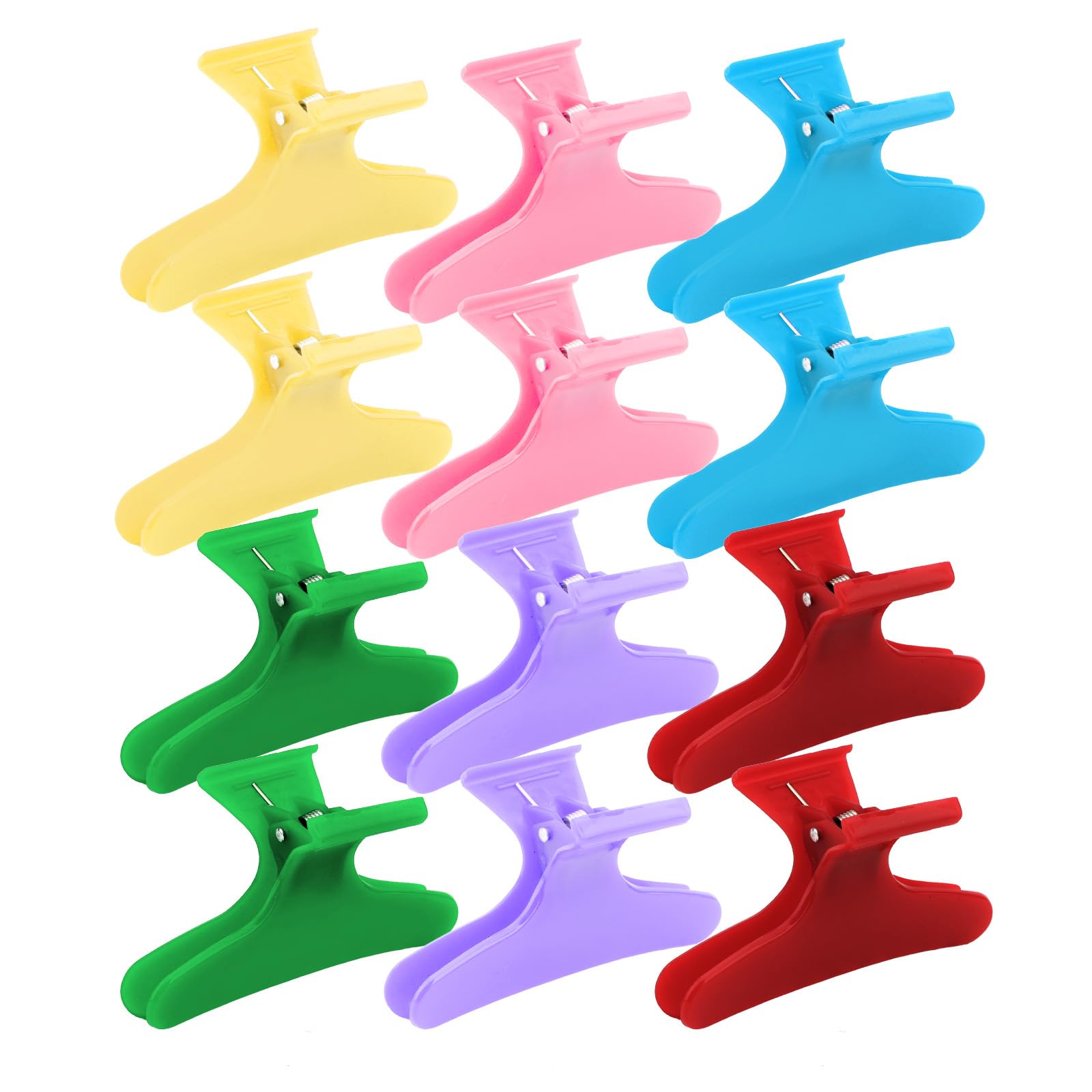 Ondder front view of 12-pack clips showing quantity and shape, durable grip benefit