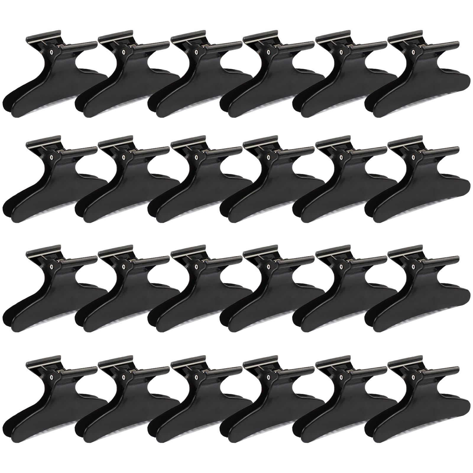 Ondder front pack view showing 24 black clips and easy storage benefit