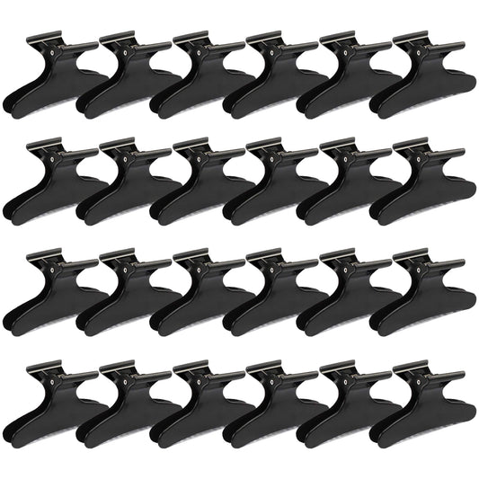 Ondder front pack view showing 24 black clips and easy storage benefit