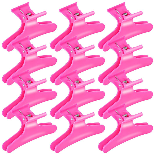 Ondder hot pink front packaging showing 12 clips for easy selection and storage