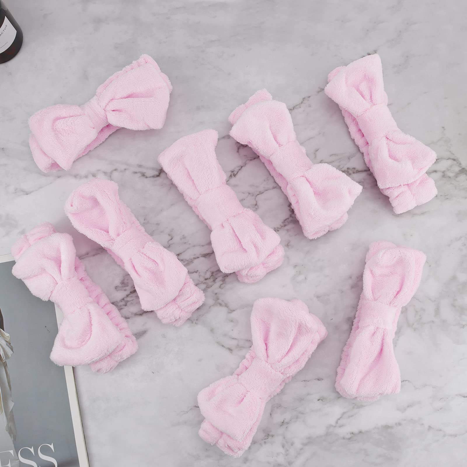 Ondder headband sitting on bathroom shelf suggesting ready-to-use convenience