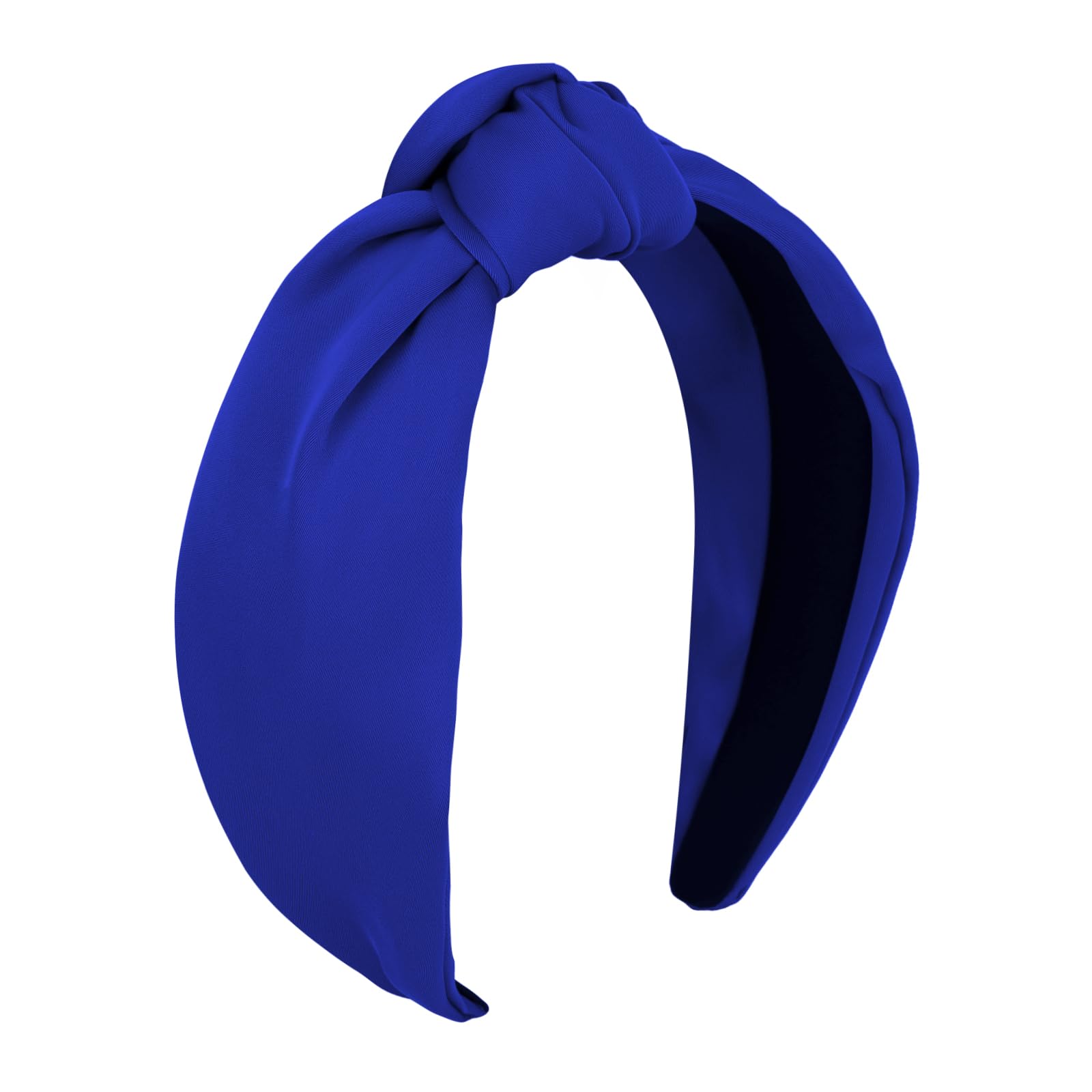 Ondder headband front view showing neat knot and flattering shape