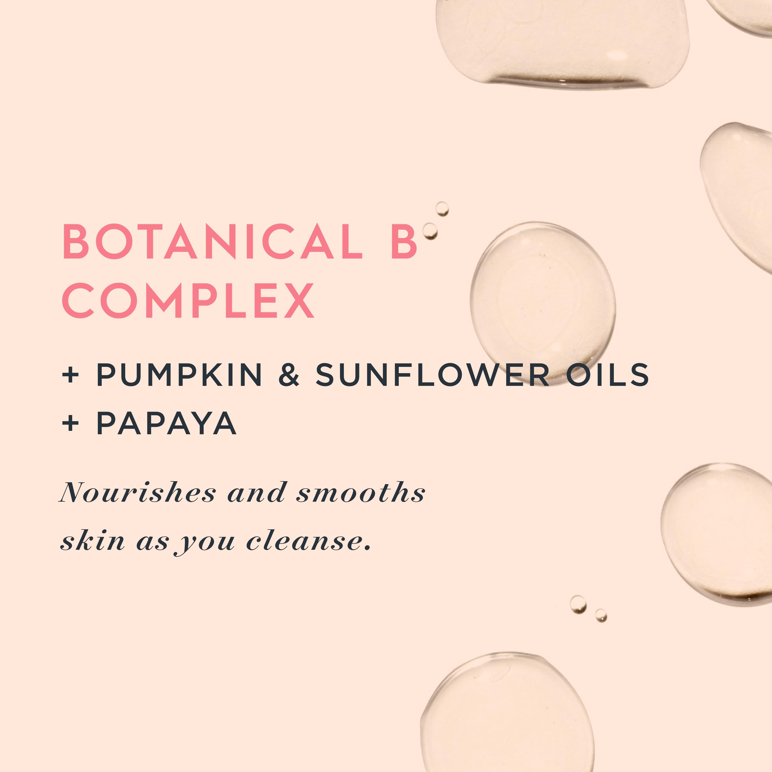 One Love Organics removing foundation from skin demonstrating fast, thorough cleansing benefit