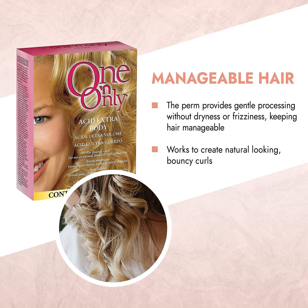 One 'N Only lotion texture on hand showing creamy formula and moisturizing benefit