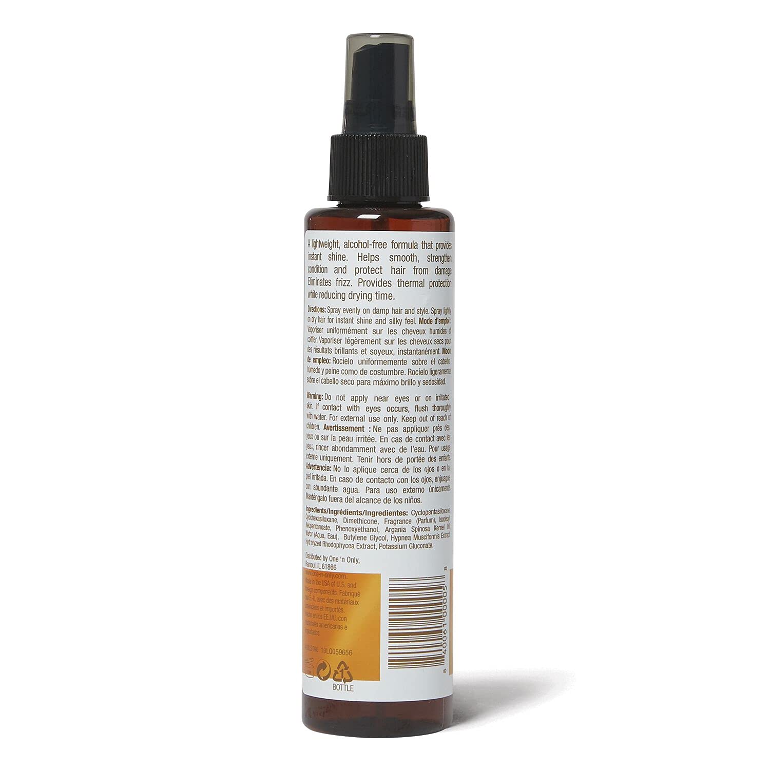 One 'N Only spray nozzle closeup demonstrating easy mist and even coverage benefit