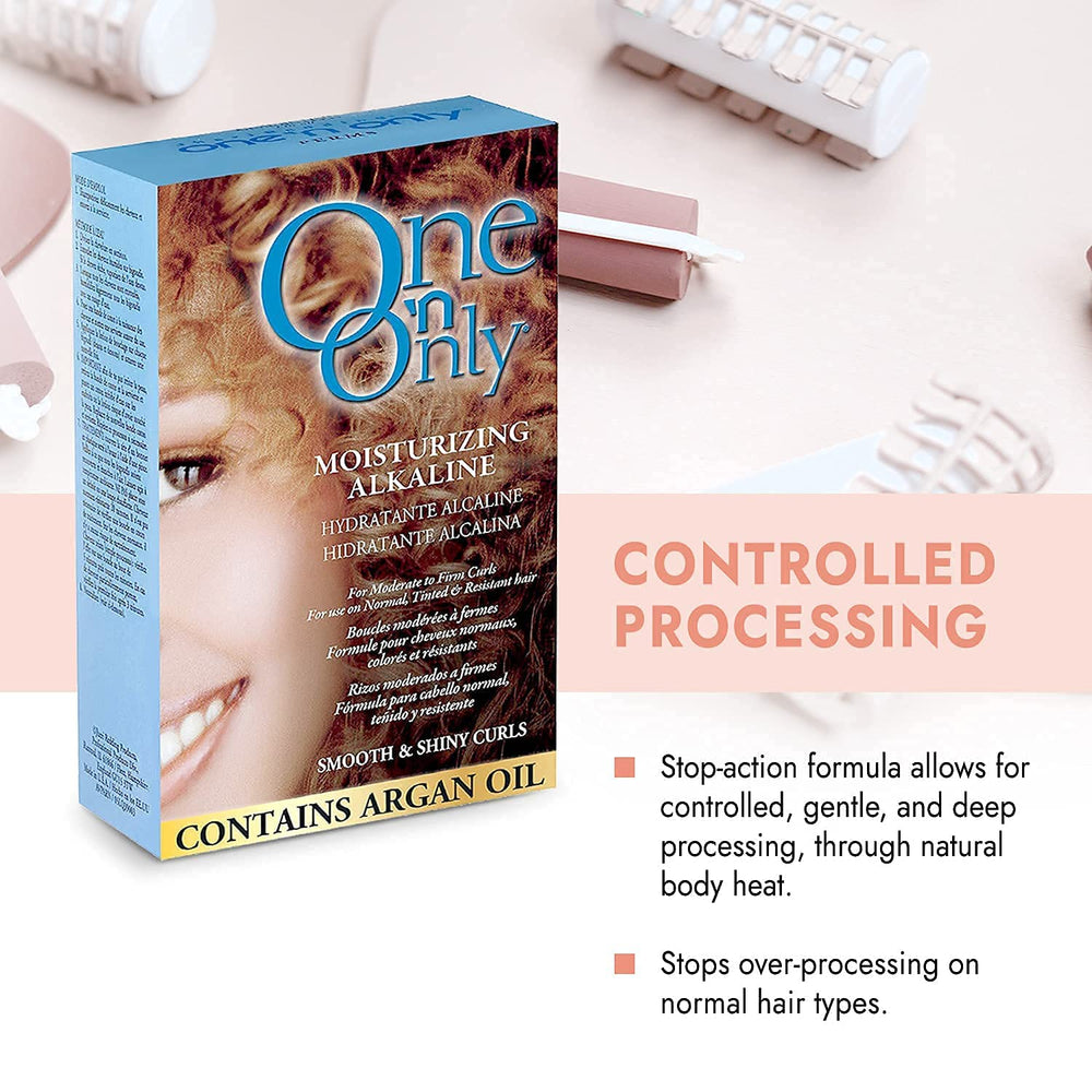 One 'N Only waving lotion texture demonstrating smooth application