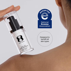 oneskin application under-eye demonstrating gentle coverage benefit