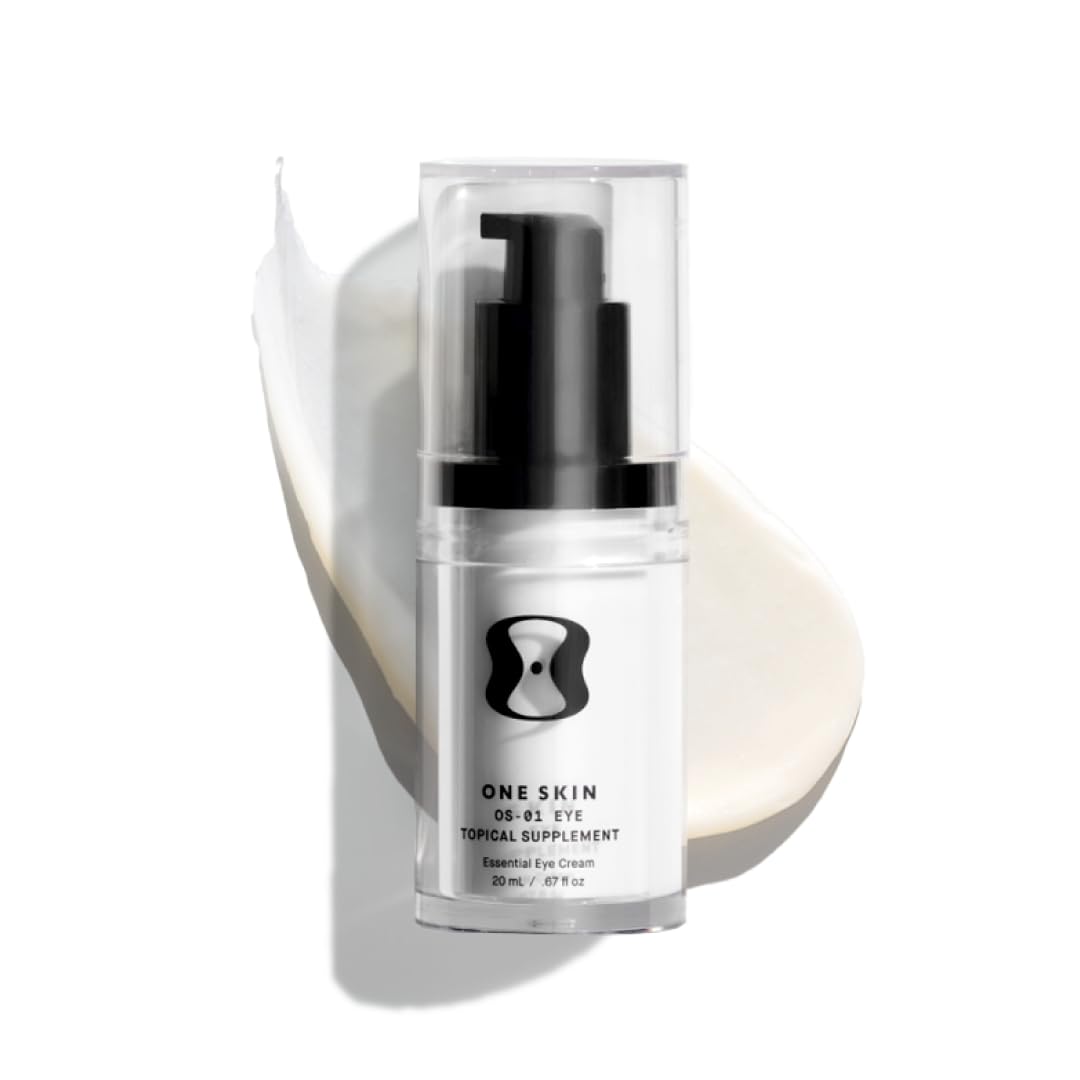 oneskin front packaging showing 20 mL tube and branding benefits