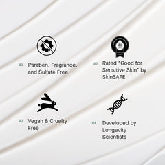 oneskin product applied to hands showing hydration and smooth-feel benefit