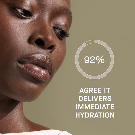 oneskin lip spf open tube close-up of balm texture benefit: smooth hydrating application