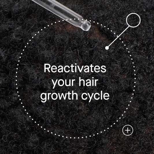 oneskin dropper delivering precise doses for targeted scalp application