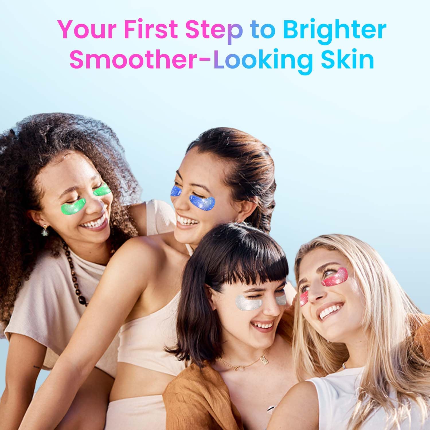 Onespring ingredient label displaying collagen and hyaluronic acid for visible plumping benefit