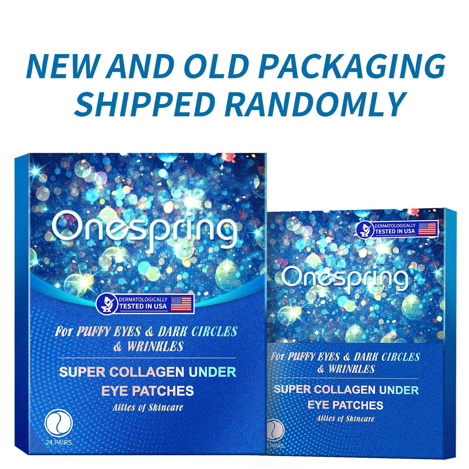 Onespring patches staged by a bathroom mirror for quick prep benefit