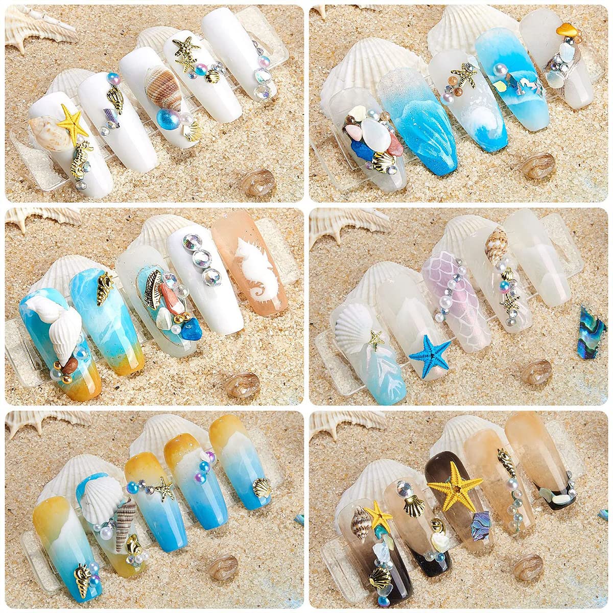 ONEUPIN clear storage box open keeping charms organized and protected for travel
