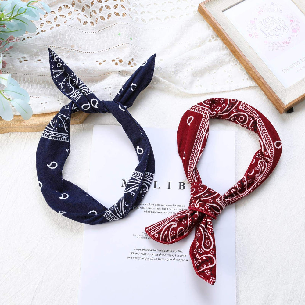 ONEYE headband held in hand to show 31-inch length and flexible fit