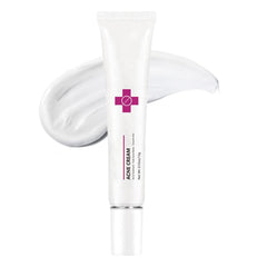 Onkessy being applied to a spot, demonstrating targeted pimple control and calming effect