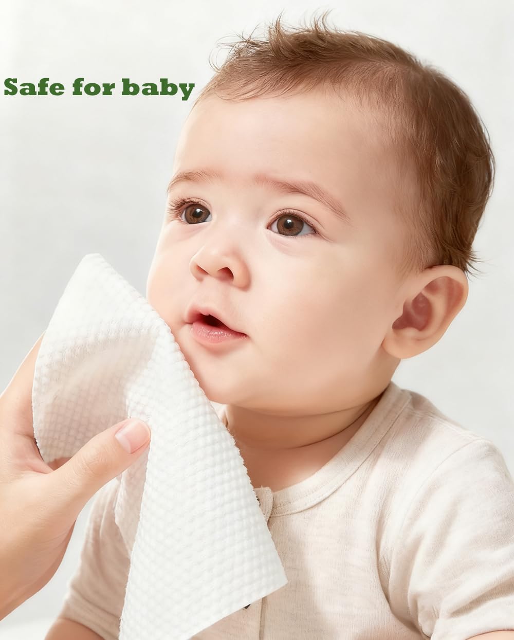 onluckdeer wipe absorbing water to show high absorbency benefit