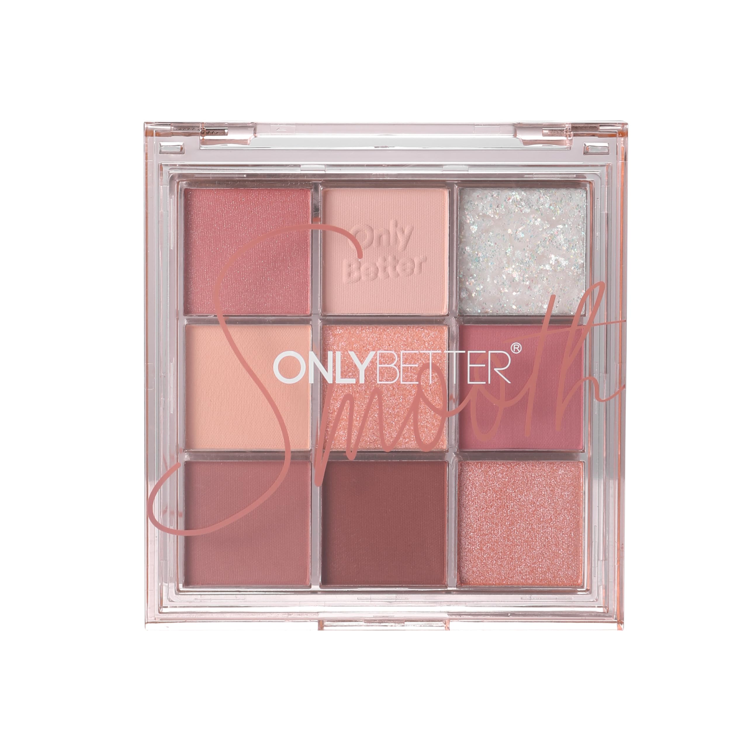 ONLYBETTER palette lifestyle flatlay for styling inspiration and versatility
