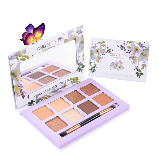 ONLYBETTER closed palette showing compact travel-friendly design and secure closure