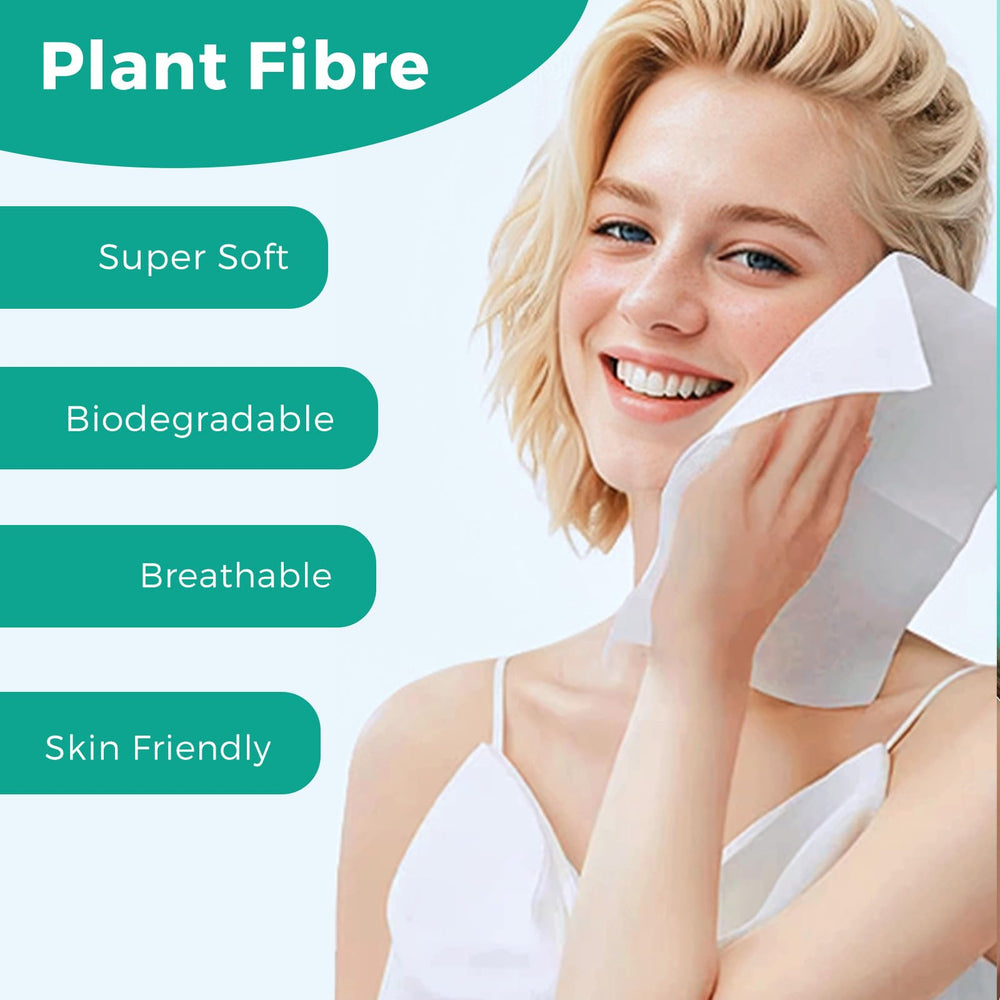 ONLYCARE close-up of double-sided texture demonstrating soft and grid surfaces for deeper cleansing