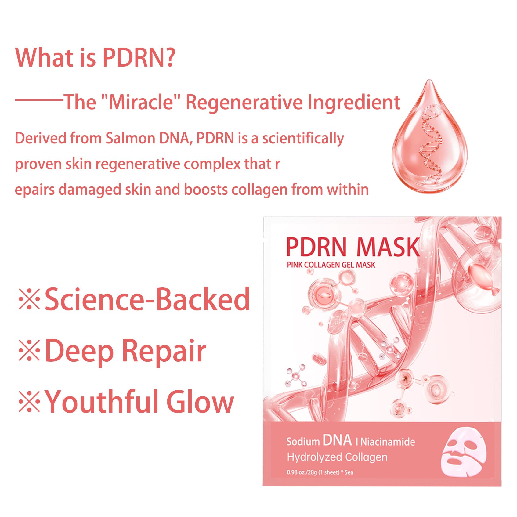 ONMYLOVIN color-change gel transitioning to transparent indicating active absorption