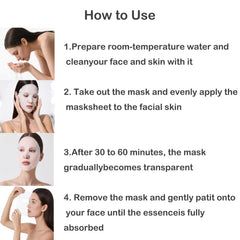 ONMYLOVIN lifestyle shot of mask in a nighttime routine conveying restful recovery