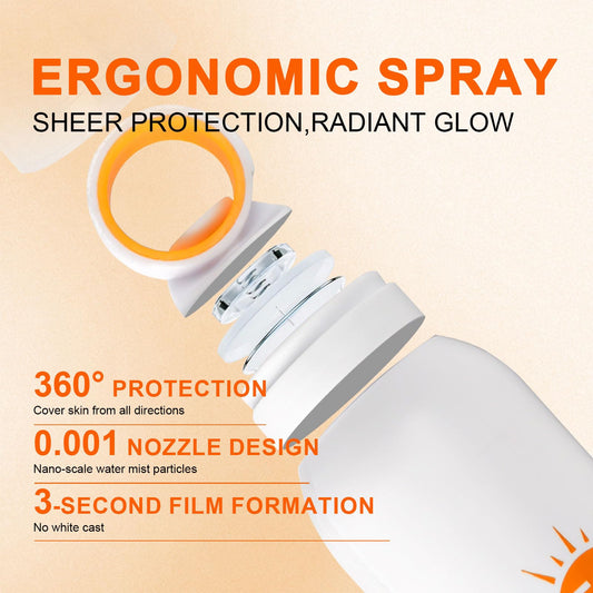 ONSART spray nozzle close-up highlighting 360-degree application ease