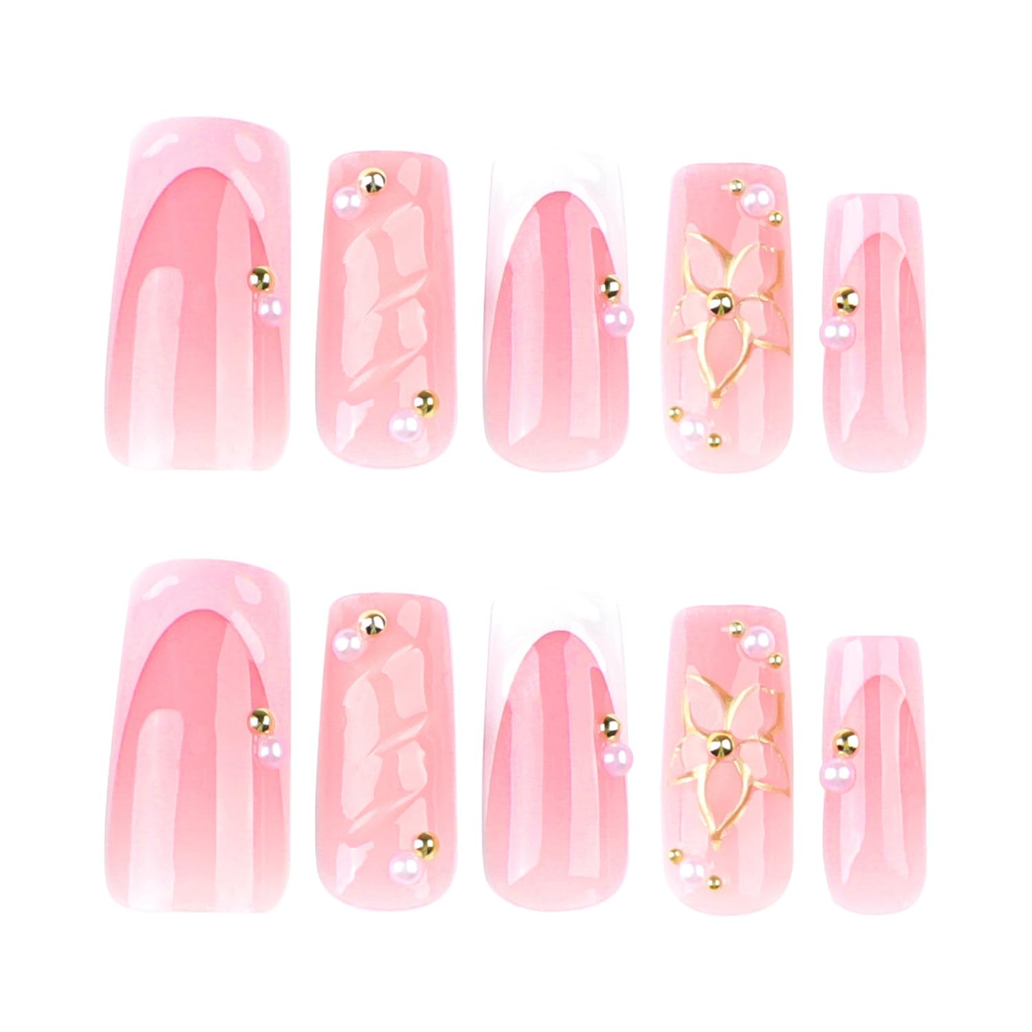 Onsdag nails in hand during application demonstrating quick salon-quality finish