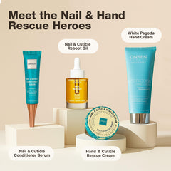 Onsen Secret travel-size inside a purse, convenient on-the-go nail care