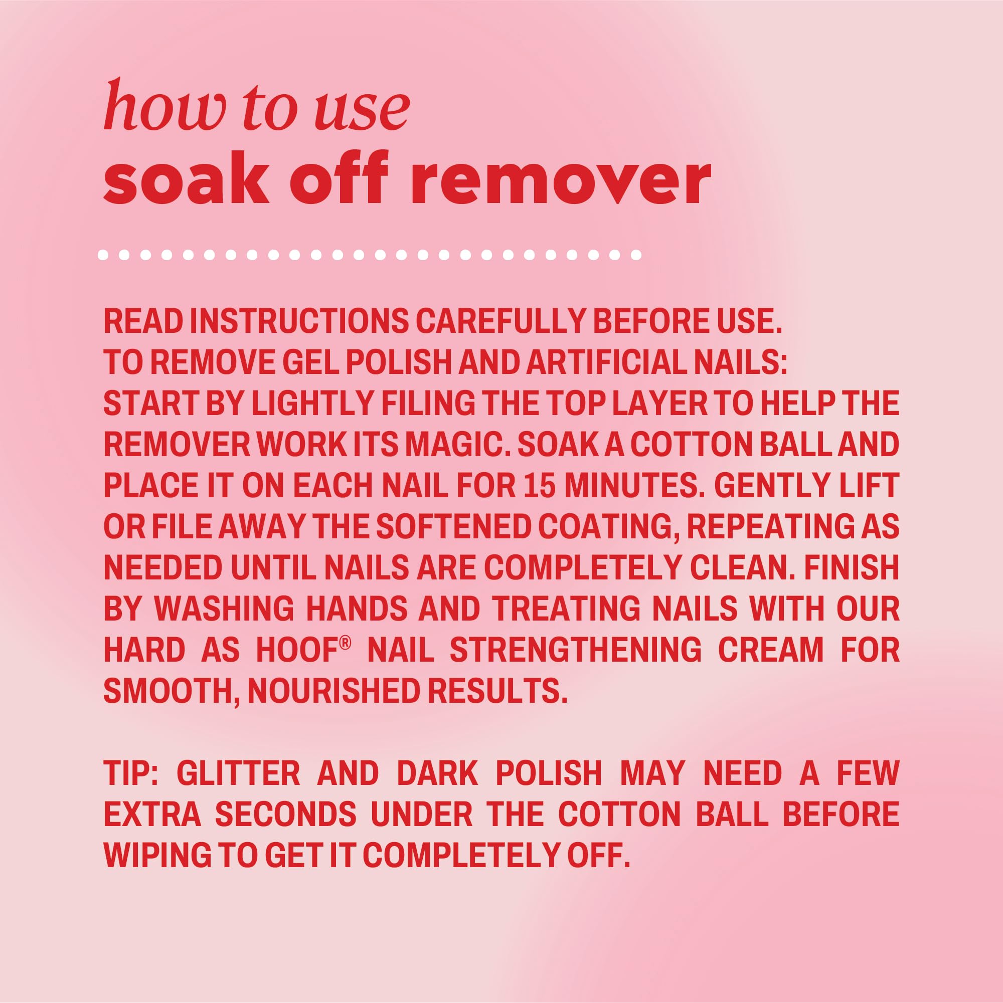 Onyx Professional hand soaking in bowl to illustrate effective gel polish removal