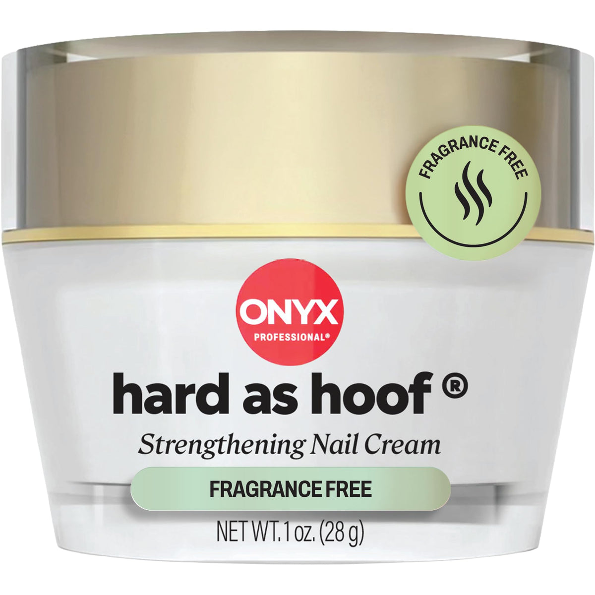 Onyx Professional jar front view showing label and size benefits