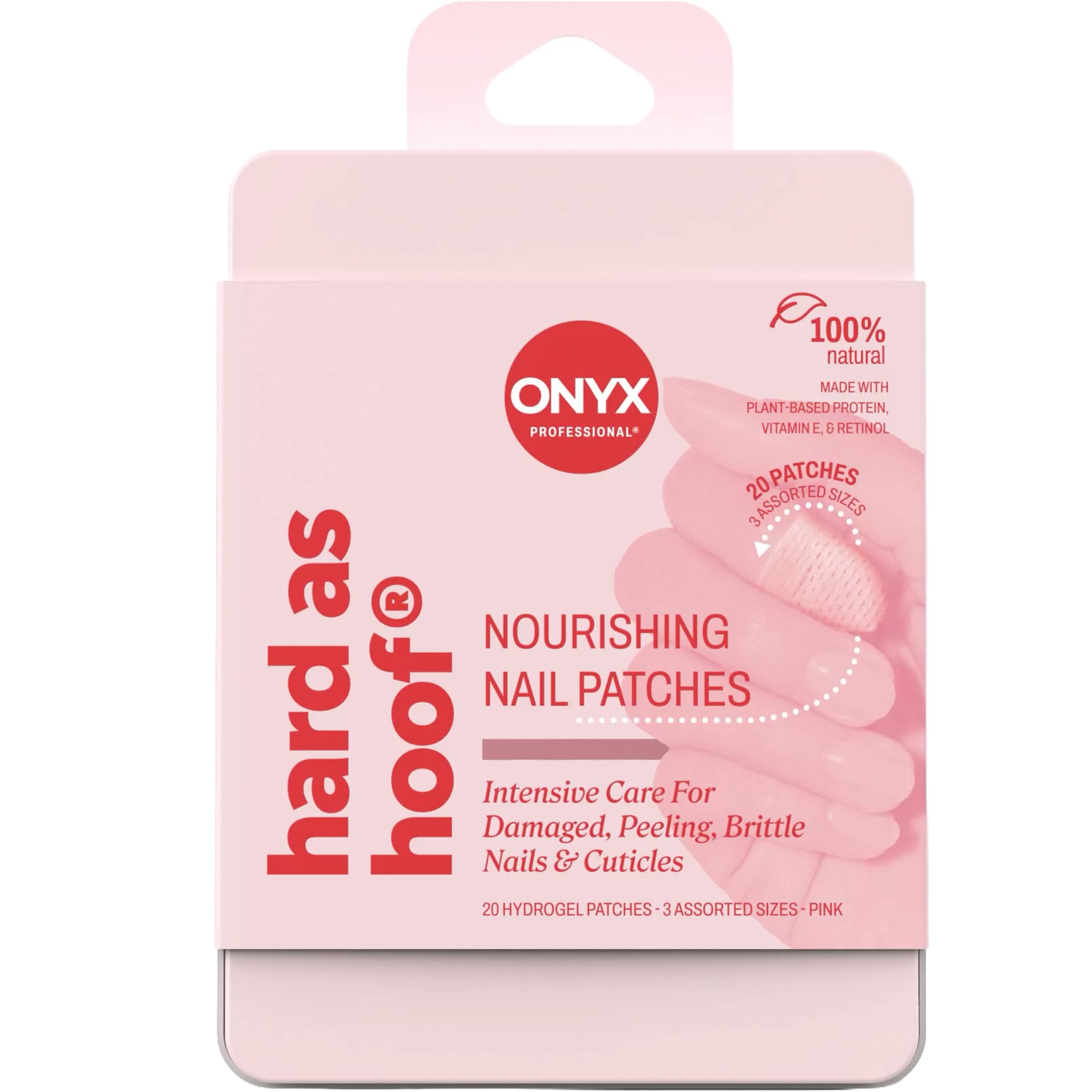 Onyx Professional front packaging showing 20-count box and branding benefits
