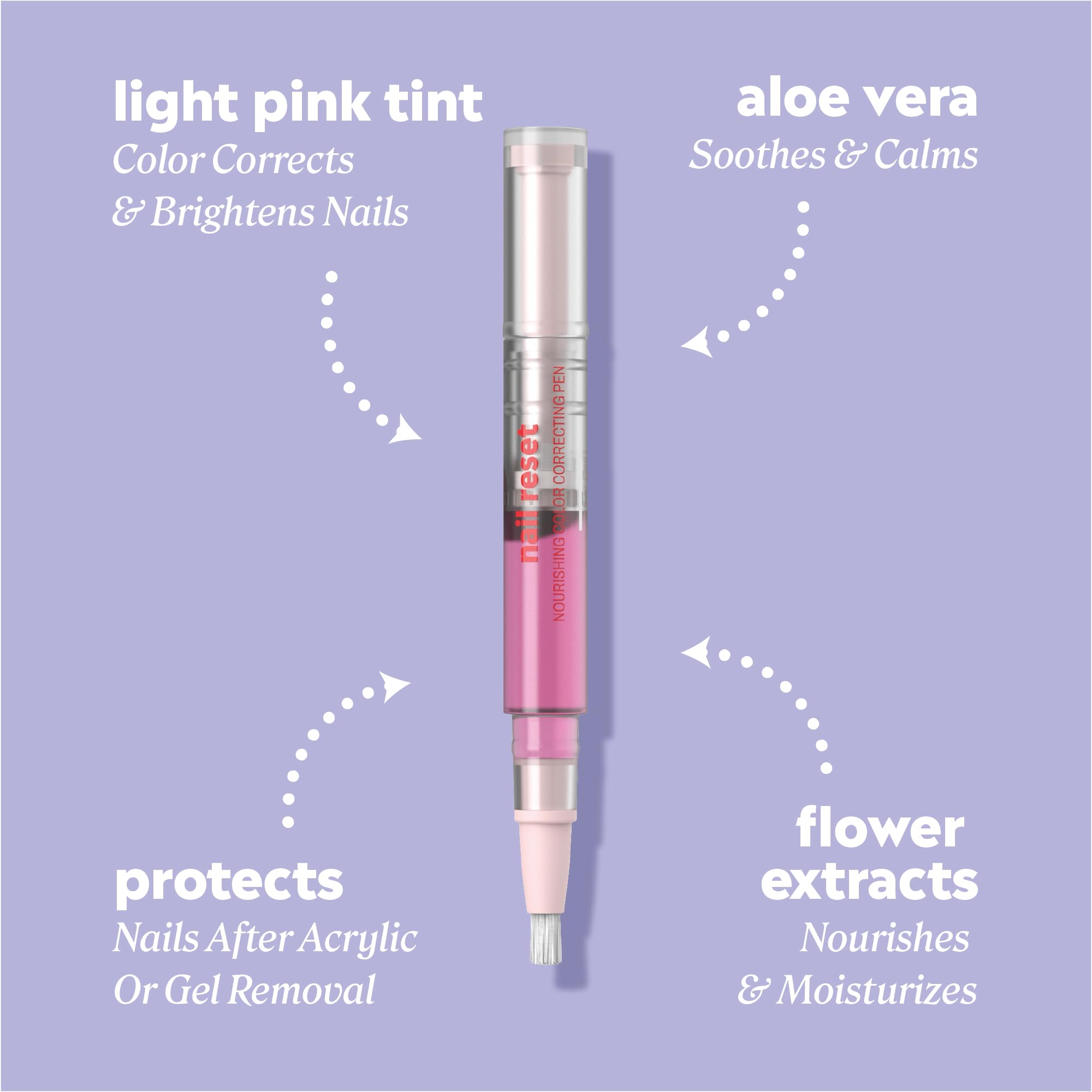 Onyx Professional texture swipe of glossy pink formula showing smooth, wearable finish