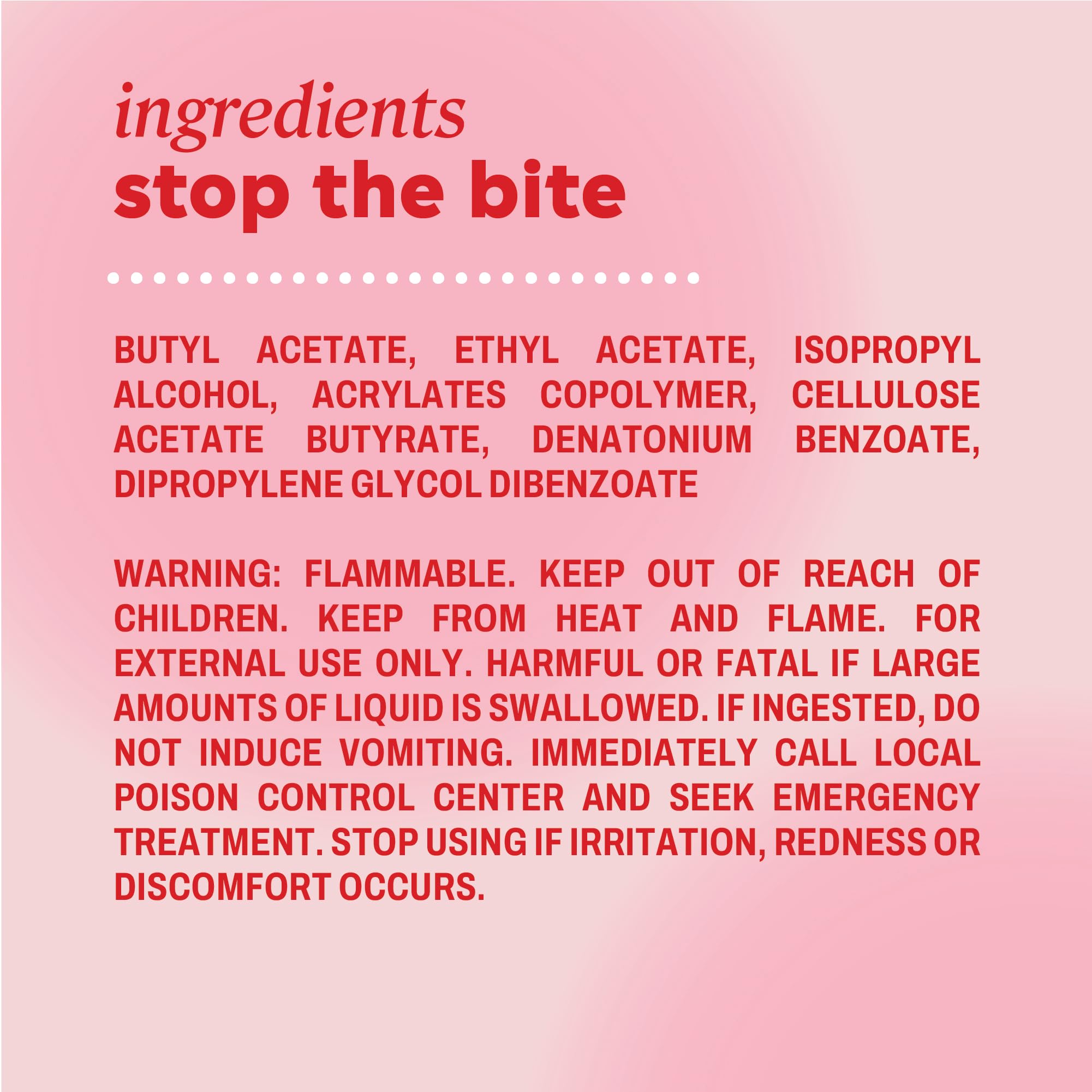 Onyx Professional label close-up showing ingredients and usage benefit