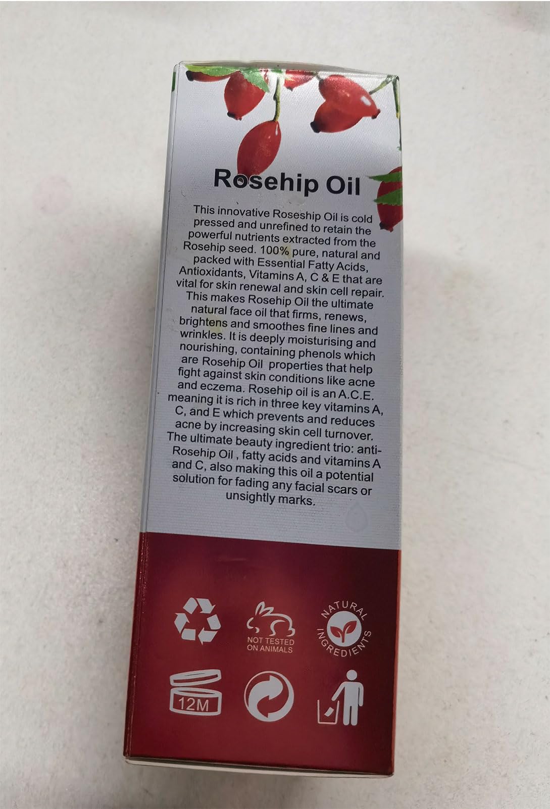 Onznoz applied to hair ends showing added shine and reduced frizz