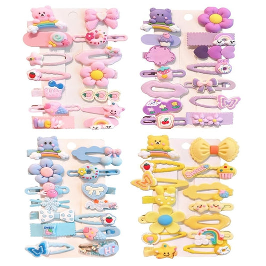 Ooosonlu front packaging showing colorful 56-piece clip set with benefit bright variety
